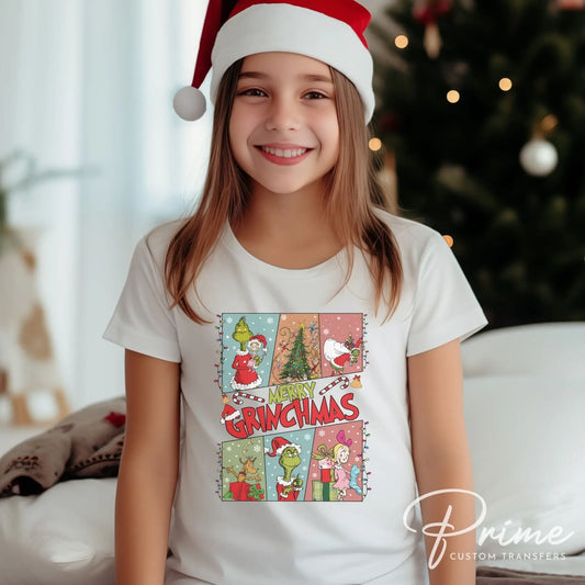 Merry Grinchmas DTF Transfer Prime Custom Transfers