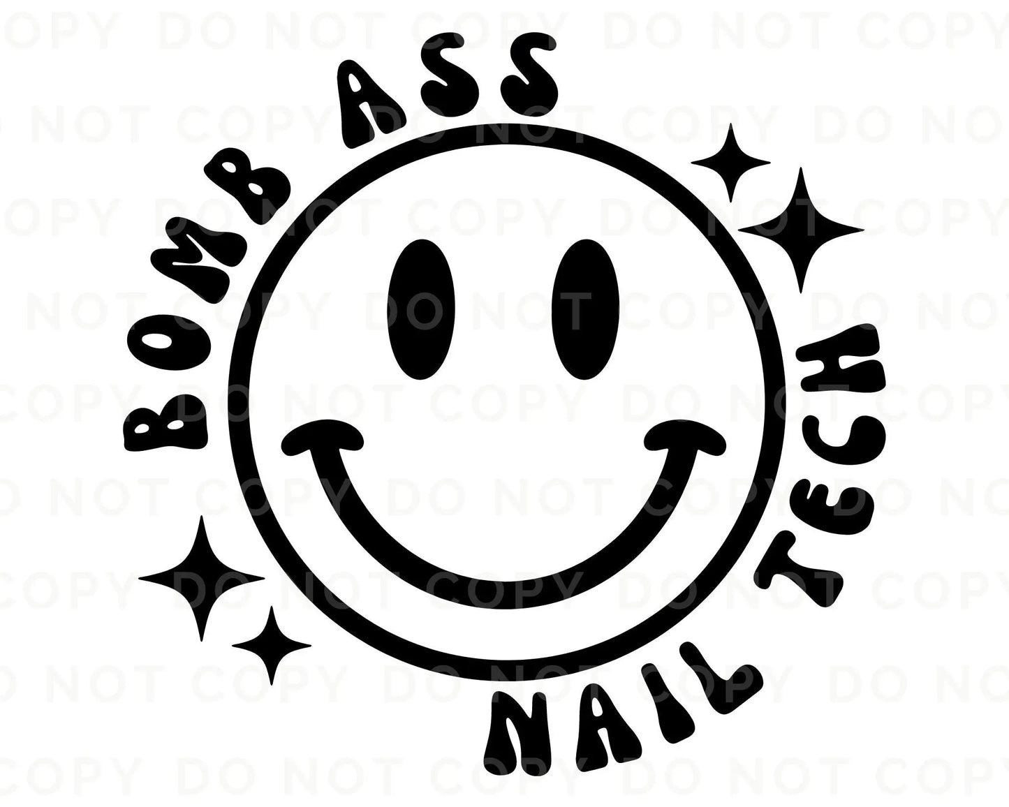 DTF Ready to Press Tshirt Transfers Nail Tech Direct to Film dtf Transfers dtf Somebody's Bomb Ass Nail Tech dtf Transfers