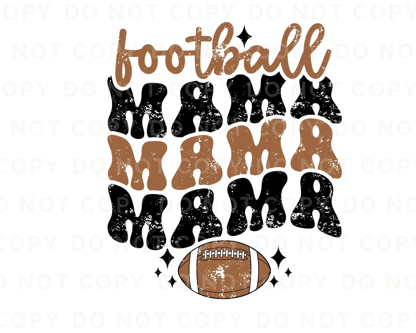 DTF Ready to Press Tshirt Transfers Game Day Heat Transfer Direct to Film dtf Transfers dtf Football Mama Transfer
