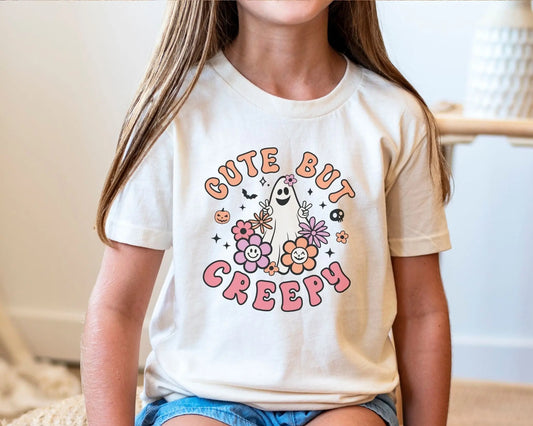 DTF Transfers, Ready to Press, T-shirt Transfers, Heat Transfer, Direct to Film, Custom Transfers, Halloween, Fall, Cute But Creepy Ghost