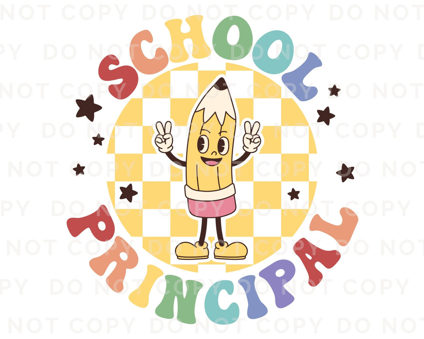 DTF Transfers, First Day of School, Heat Transfer, Ready to Press, Direct to Film, Teacher Shirt Transfer, School Principal, Retro, Pencil