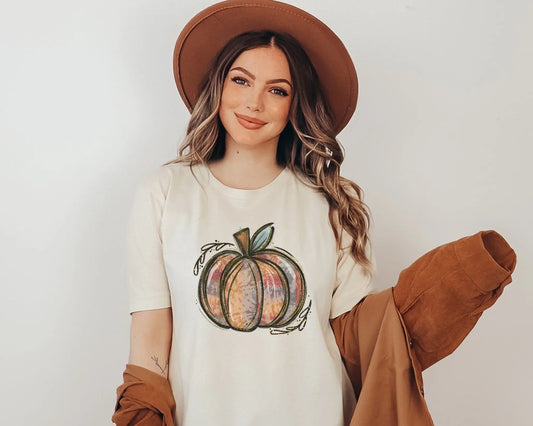 DTF Transfers, Ready to Press, T-shirt Transfers, Heat Transfer, Direct to Film, Custom Transfers, Autumn, Halloween, Fall Tie Dye Pumpkin