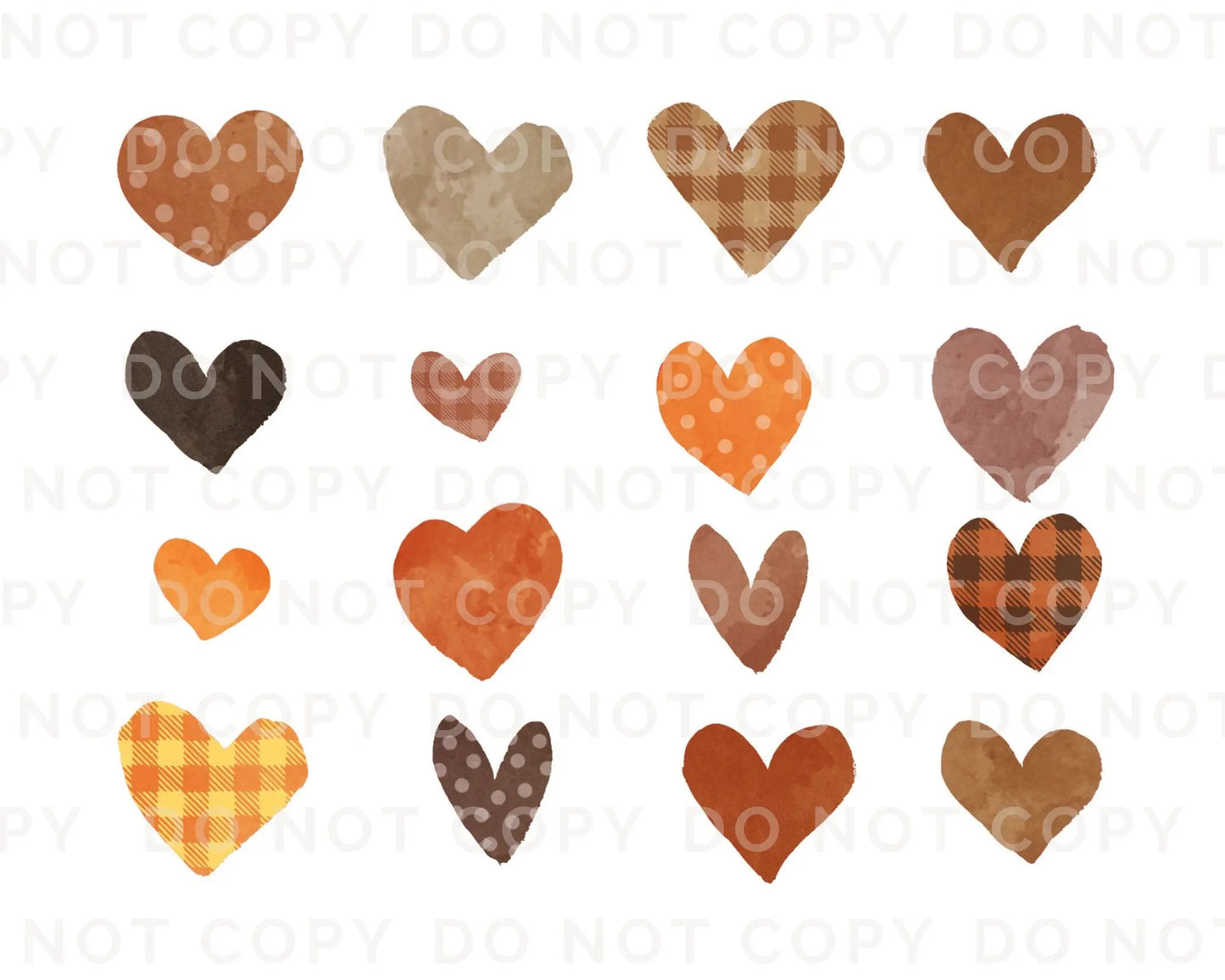 DTF Transfers, Ready to Press, T-shirt Transfers, Heat Transfer, Direct to Film, Fall dtf Transfers, Autumn, Patchwork Quilt, Autumn Hearts