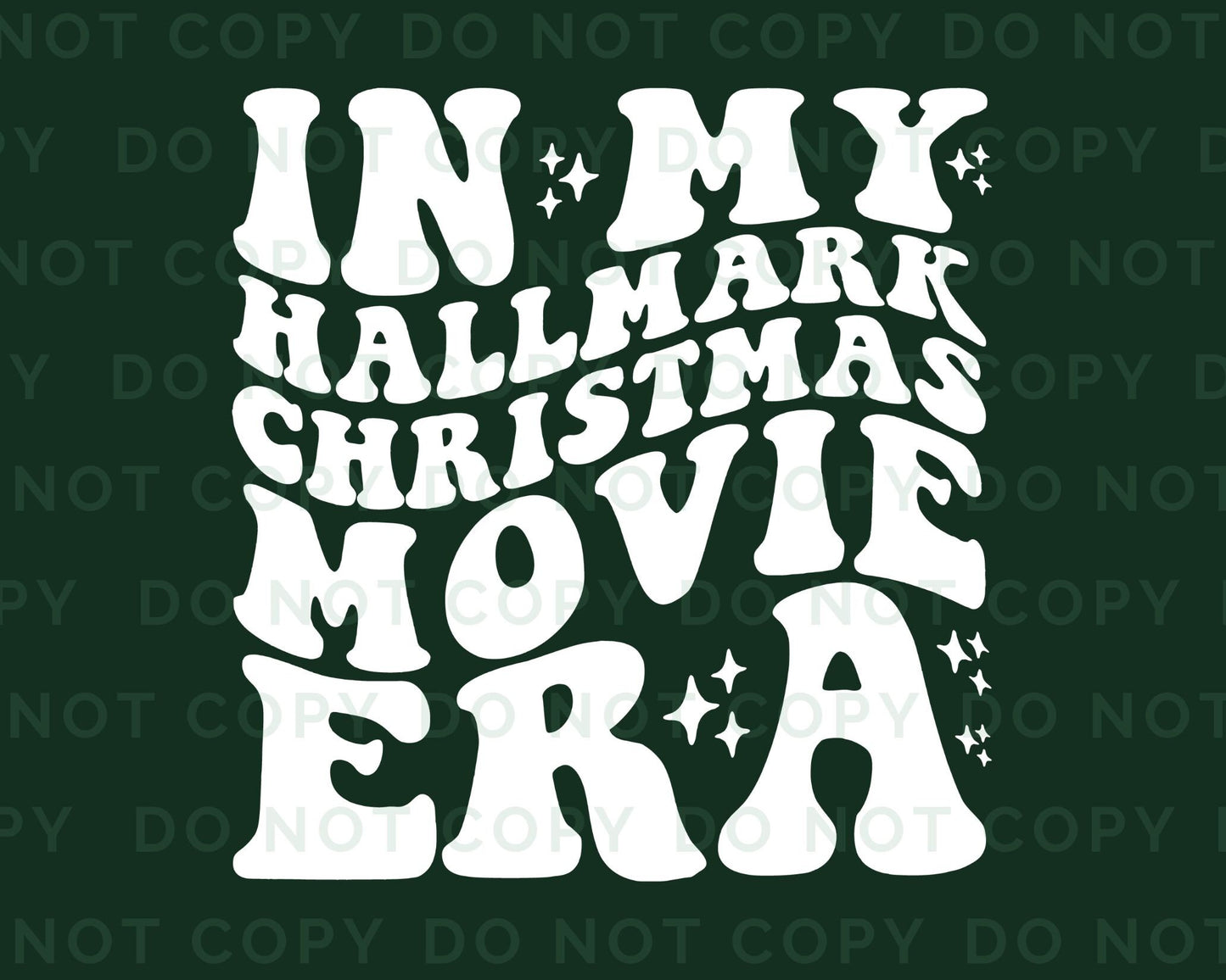 DTF Transfers, Ready to Press, T-shirt Transfers, Custom, Heat Transfer, Direct to Film, Christmas, Holiday, In My Hallmark Movie Era