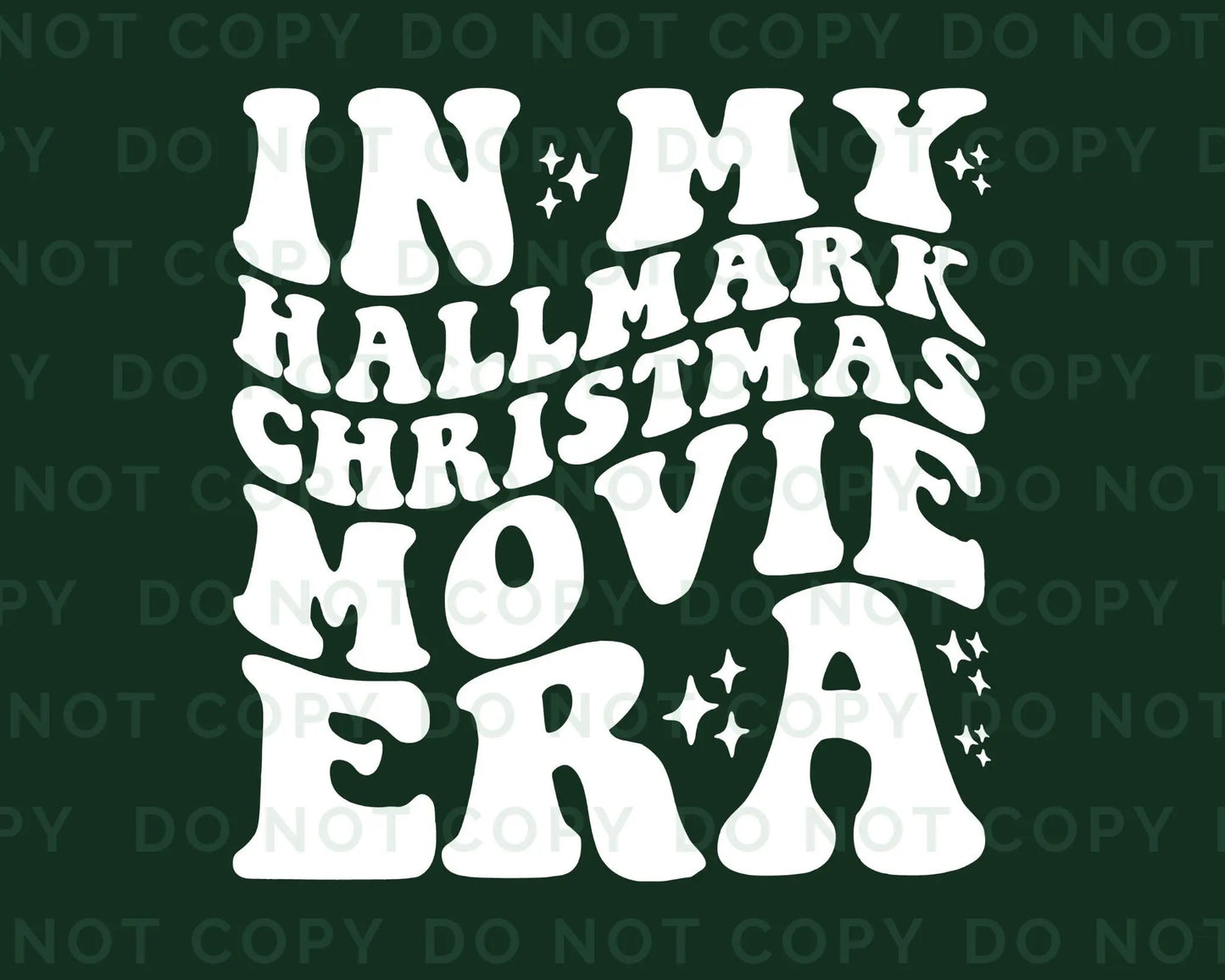 DTF Transfers, Ready to Press, T-shirt Transfers, Custom, Heat Transfer, Direct to Film, Christmas, Holiday, In My Hallmark Movie Era
