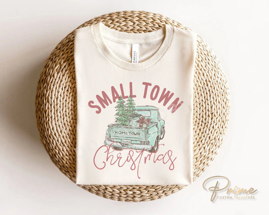 DTF Transfers, Ready to Press, T-shirt Transfers, Heat Transfer, Direct to Film, Holiday, Country, Small Town Vintage Christmas Truck