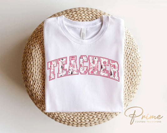 DTF Transfers, Ready to Press, T-shirt Transfers, Heat Transfer, Direct to Film, Holiday, Preschool, Elementary, Teacher Christmas Collage
