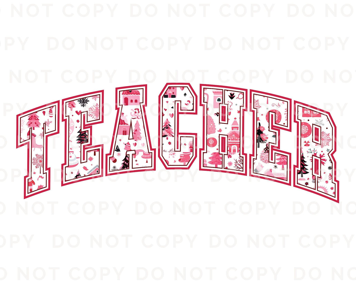 DTF Transfers, Ready to Press, T-shirt Transfers, Heat Transfer, Direct to Film, Holiday, Preschool, Elementary, Teacher Christmas Collage