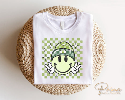 DTF Transfers, Ready to Press, T-shirt Transfers, Heat Transfer, Direct to Film, Saint Patrick's Day, Disco, Retro, Groovy St Patricks Day