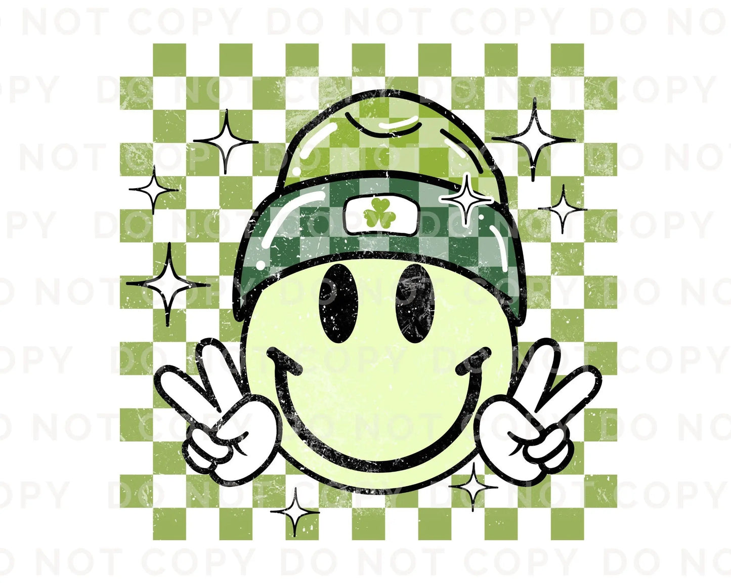 DTF Transfers, Ready to Press, T-shirt Transfers, Heat Transfer, Direct to Film, Saint Patrick's Day, Disco, Retro, Groovy St Patricks Day