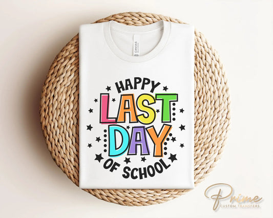 Summer DTF Transfers, Ready to Press, T-shirt Transfers, Heat Transfer, Direct to Film, Cold Peel, Teacher, Break, Last Day of School
