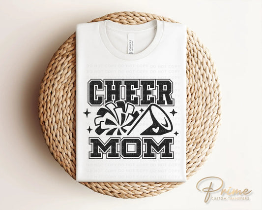 Cheerleader DTF Transfers, Ready to Press, T-shirt Transfers, Heat Transfer, Custom, Direct to Film, Pom Pom, Competition, Cheer Mom