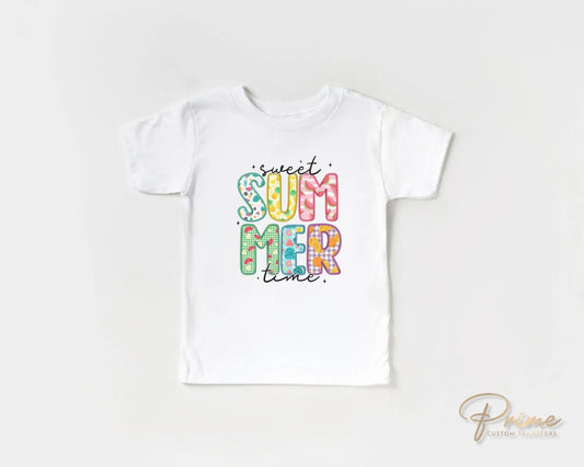 Summer DTF Transfers, Ready to Press, T-shirt Transfers, Heat Transfer, Direct to Film, Beach, Cute, Sunshine, Vacation, Sweet Summer Time