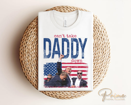 Trump DTF Transfers, Ready to Press, Heat Transfer, Direct to Film, Republican, Presidential, 2024 Election, Vote, MAGA, Bulletproof