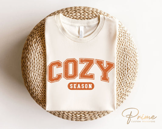 Fall DTF Transfers, Ready to Press, T-shirt Transfers, Heat Transfer, Direct to Film, Cold Peel, Thanksgiving, Autumn, Cozy Season