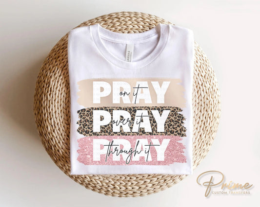 Christian DTF Transfers, Ready to Press, T-shirt Transfers, Heat Transfer, Direct to Film, Bible Verse, Prayer, Jesus, Faith, Love Language