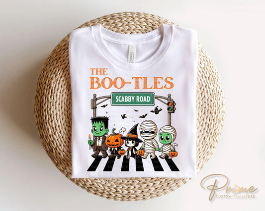 Halloween DTF Transfers, Ready to Press, T-shirt Transfers, Heat Transfer, Direct to Film, Trendy, Trick Or Treat, The Boo-tles Parody
