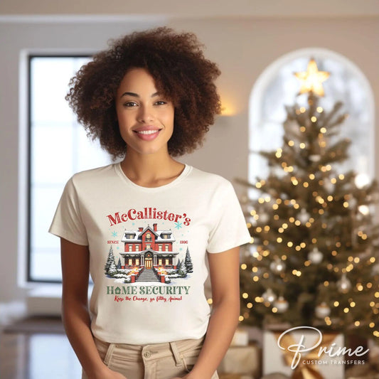 Christmas DTF Transfers, Ready to Press, T-shirt Transfers, Custom, Heat Transfer, Direct to Film, Funny, Holiday, Christmas 90’s Movie