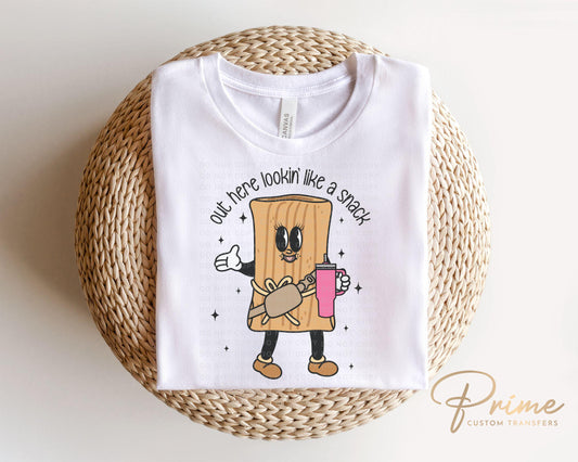 Spanish Christmas DTF Transfer, Ready to Press, T-shirt Transfers, Heat Transfer, Direct to Film, Latino, Tamale, Lookin Like a Snack