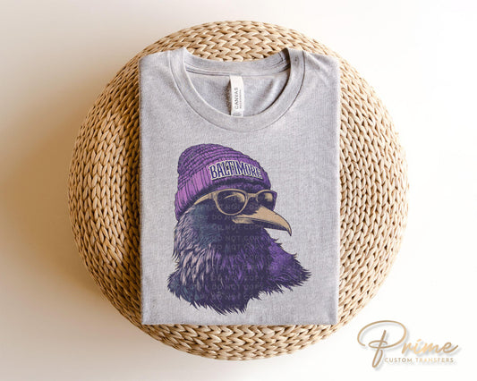 Football DTF Transfer, Ready to Press, T-shirt Transfer, Heat Transfer, Direct to Film, Sports Fan Apparel, Game Day, Baltimore Football