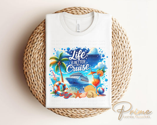 Family Cruise DTF Transfer, Ready to Press, T-shirt Transfer, Heat Transfer, Direct to Film, Trip, Vacation, Matching, Fun Memories, 2025