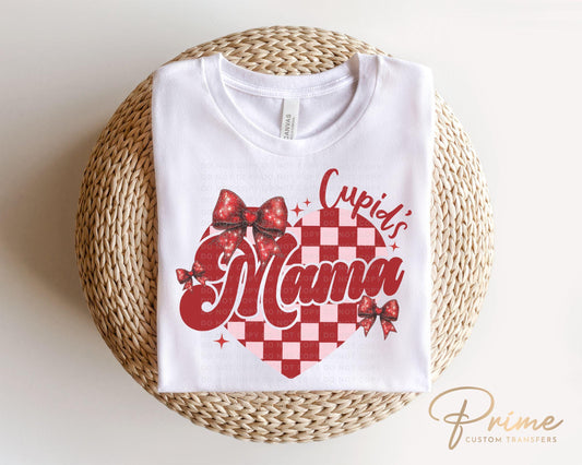 Valentine DTF Transfers, Ready to Press, T-shirt Transfers, Heat Transfer, Direct to Film, Holiday, Love, Matching, Checkered Mommy and Me