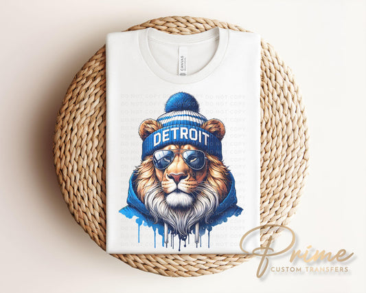 Football DTF Transfers, Ready to Press, T-shirt Transfers, Heat Transfer, Direct to Film, Sports Fan, Game Day, Michigan, Detroit Football