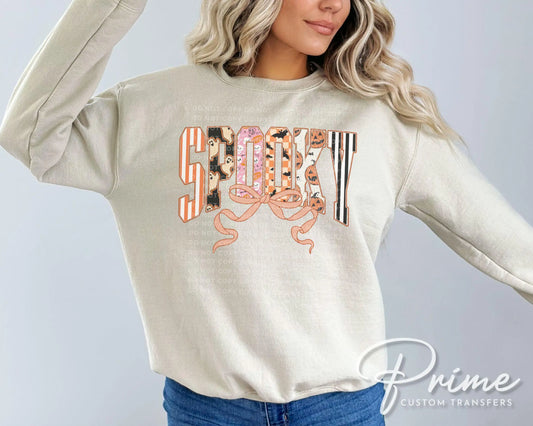 Coquette Spooky DTF Transfer, Ready to Press, T-shirt Transfer, Heat Transfer, Direct to Film, Custom Transfer, Autumn, Trendy Halloween
