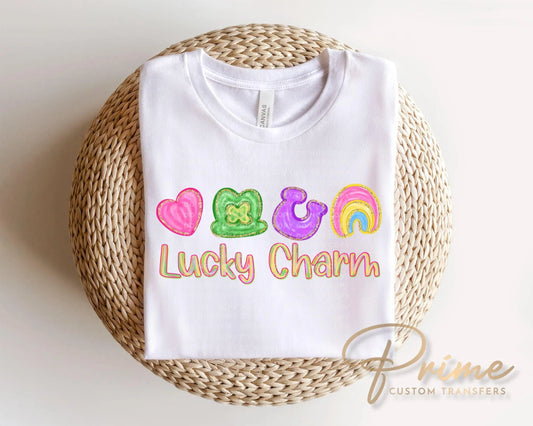 Teaching Lucky Charms DTF Transfer, St Patrick's Day Tshirt Design
