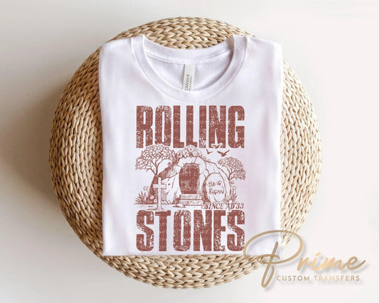 He is Risen DTF Transfer, Ready to Press, Christian Christian T-shirt Design