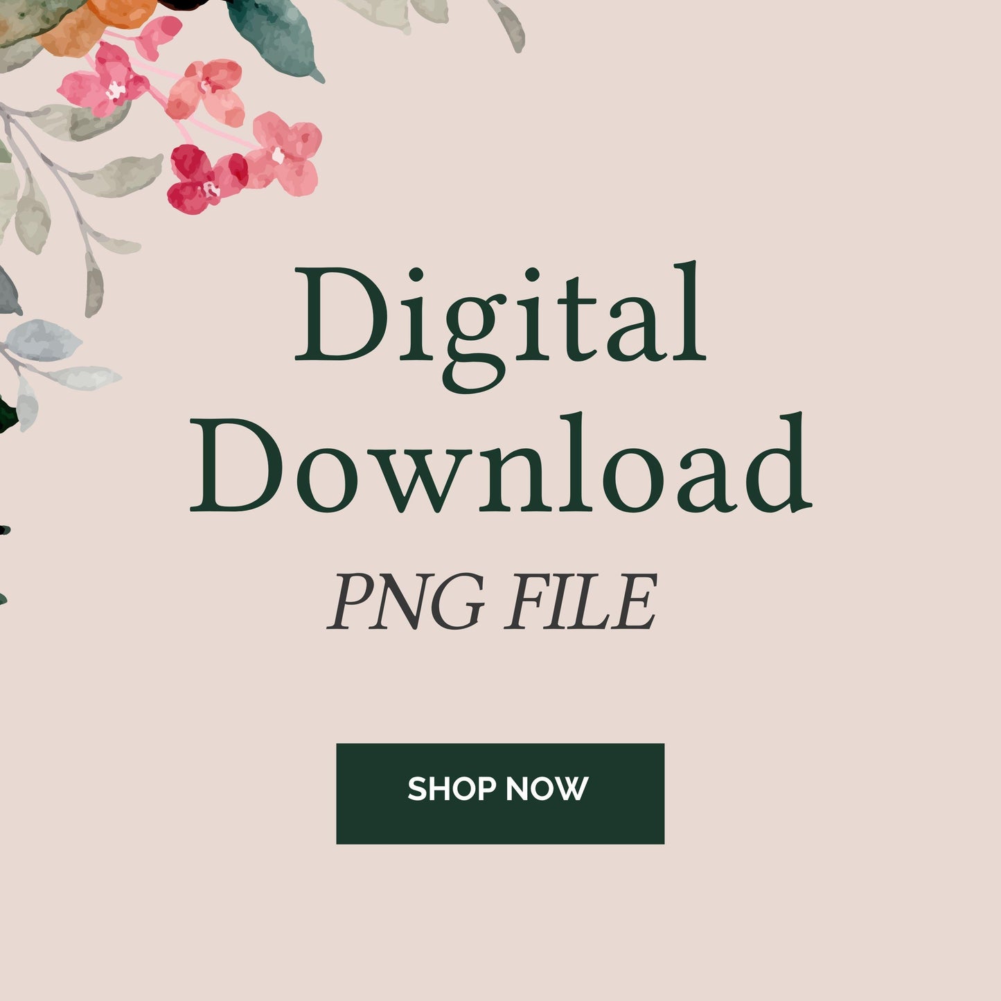 Digital Download PNG Design