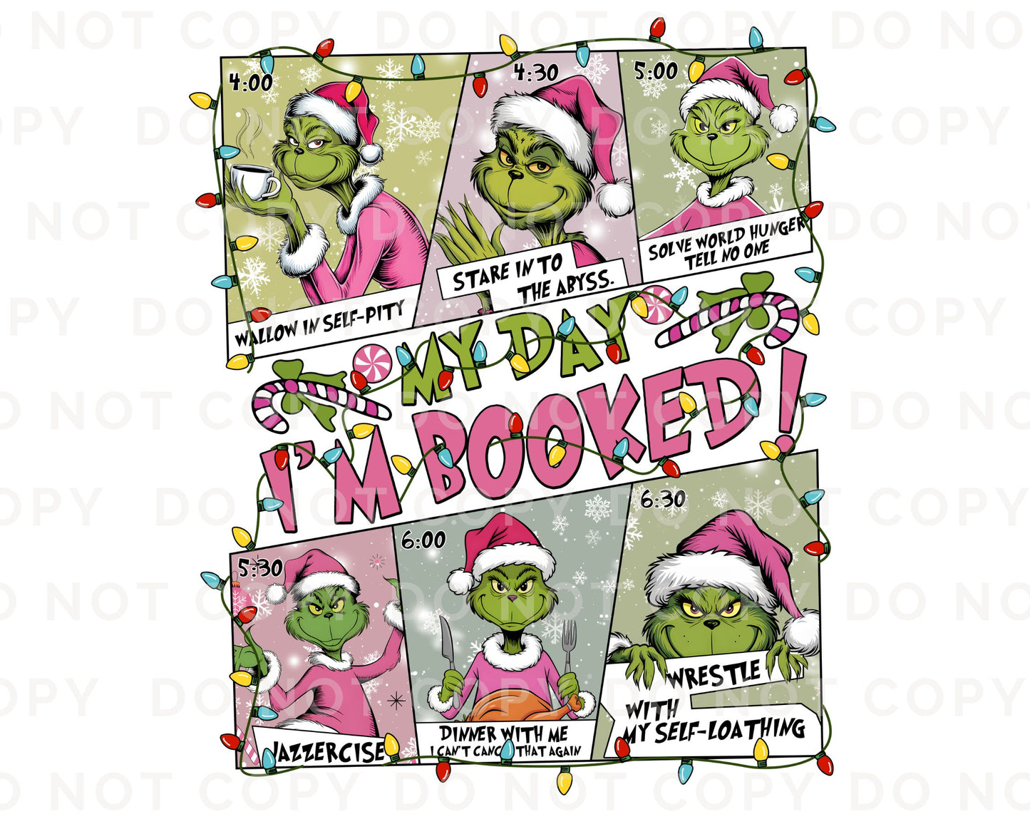 My Day is Booked! DTF Transfer