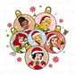 Princess Ornaments DTF Transfer