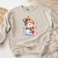 Coquette Leopard Snowman - DTF Transfer Prime Custom Transfers