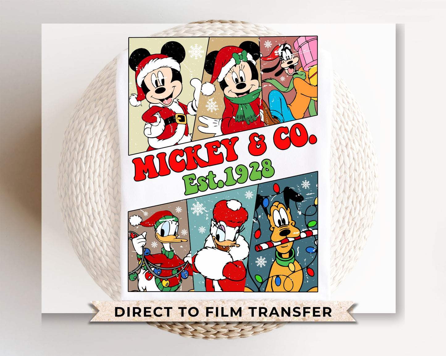 Mickey and Co DTF Transfer