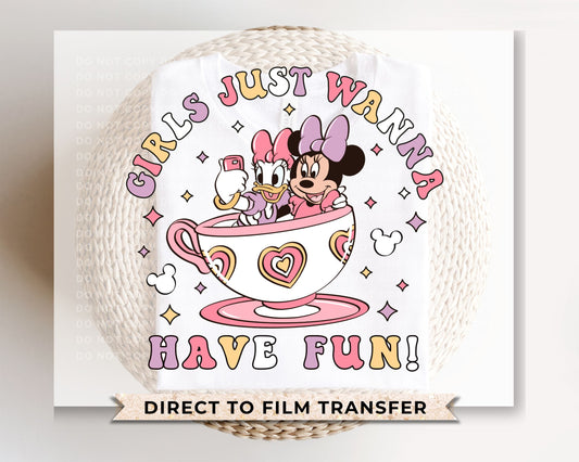 Girls Just Wanna Have Fun Transfer