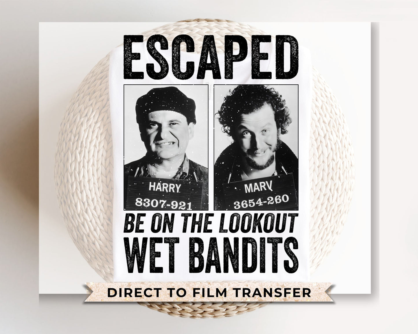 Home Alone Wet Bandits - DTF Transfer