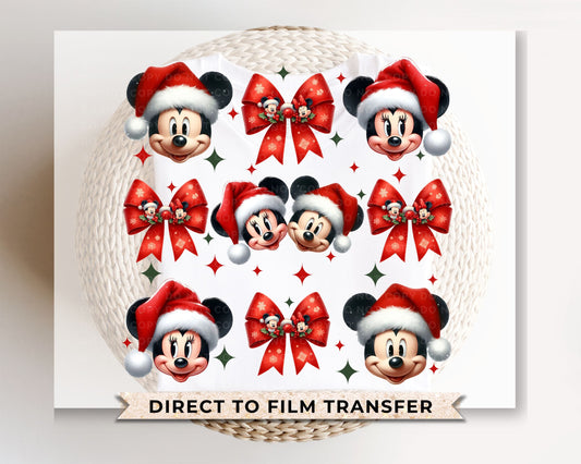 Mickey and Minnie Coquette - DTF Transfer