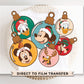 Mickey and Friends Ornaments DTF Transfer