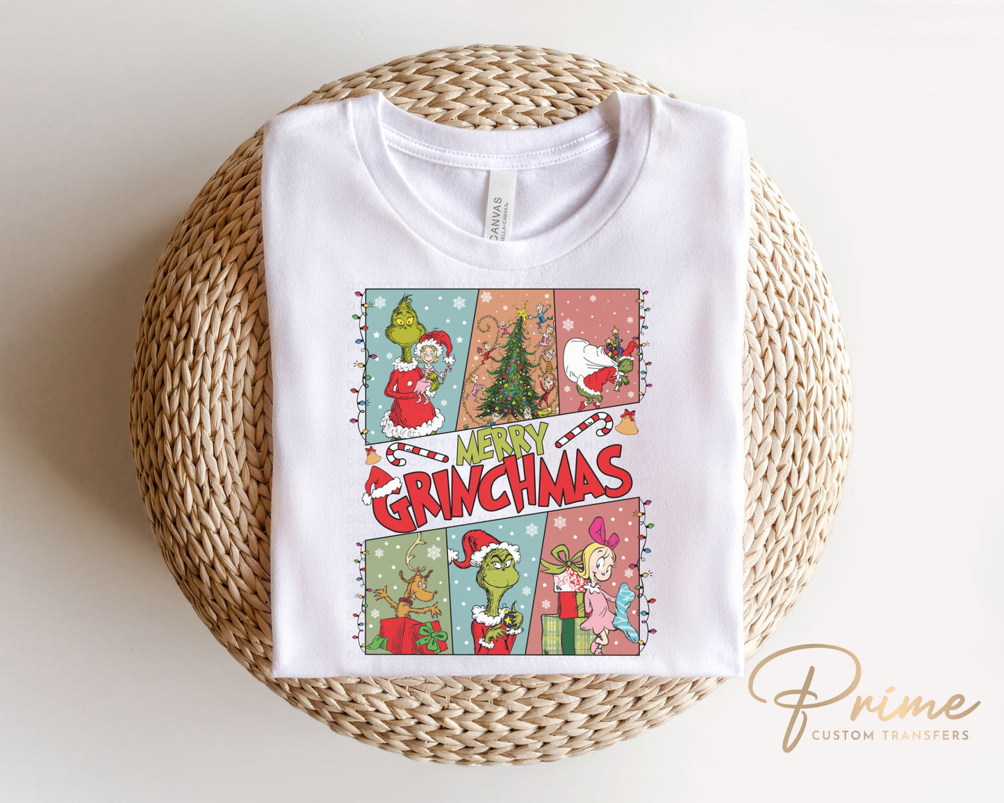 Merry Grinchmas DTF Transfer