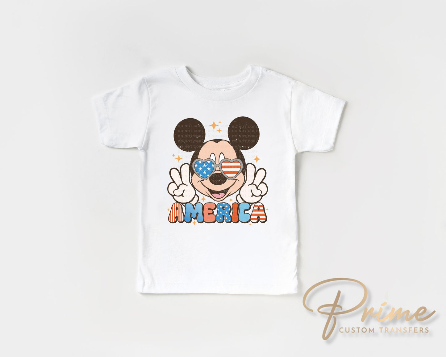 Mickey Mouse 4th of July DTF Transfer