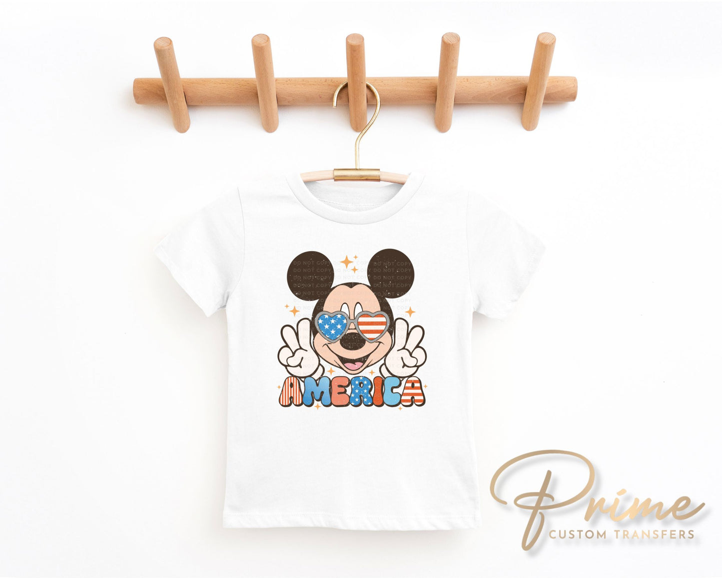 Mickey Mouse 4th of July DTF Transfer