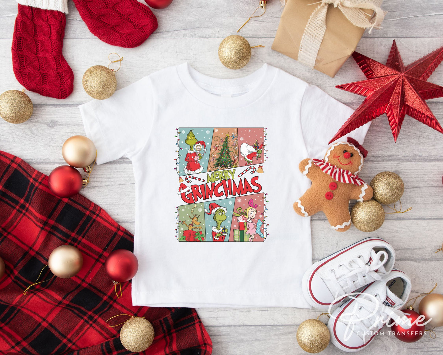 Merry Grinchmas DTF Transfer