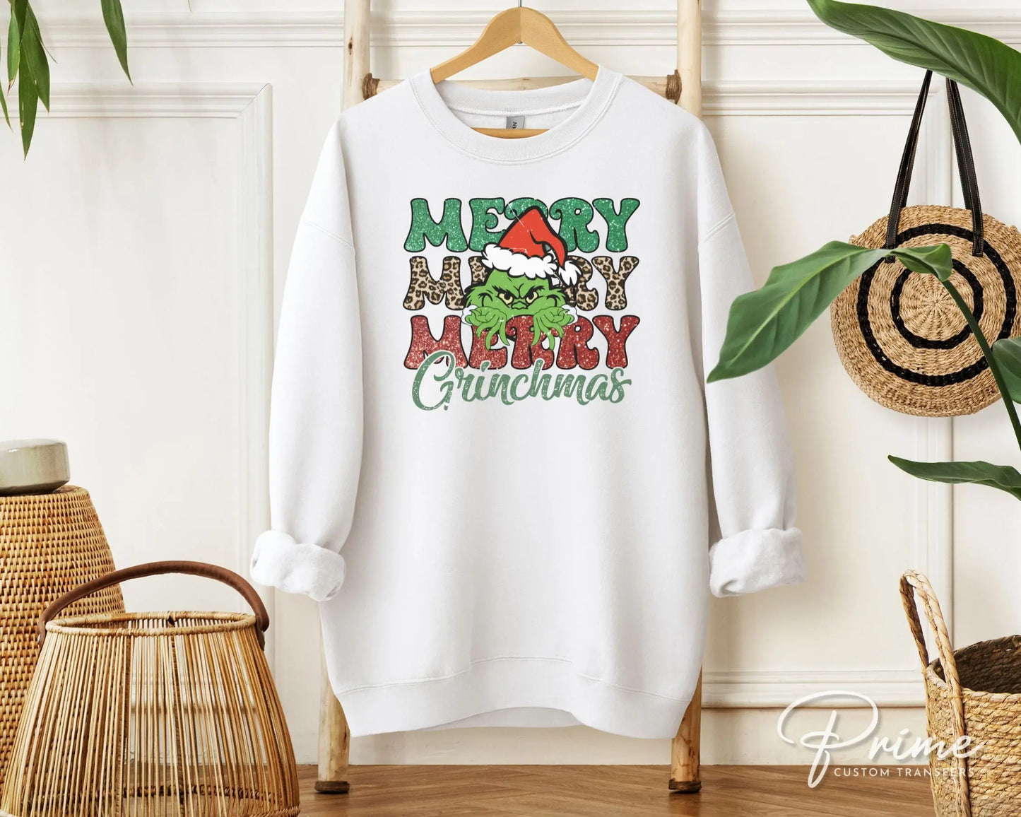 Merry Grinchmas DTF Transfer Prime Custom Transfers