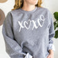 XOXO Heart DTF Transfers, Ready to Press, T-shirt Transfers, Heat Transfer, Valentine’s Day Direct to Film, Ready to Ship