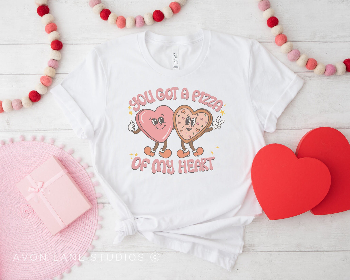 You've Got a Pizza My Heart DTF Transfers, Ready to Press, T-shirt Transfers, Heat Transfer, Valentine’s Day Direct to Film