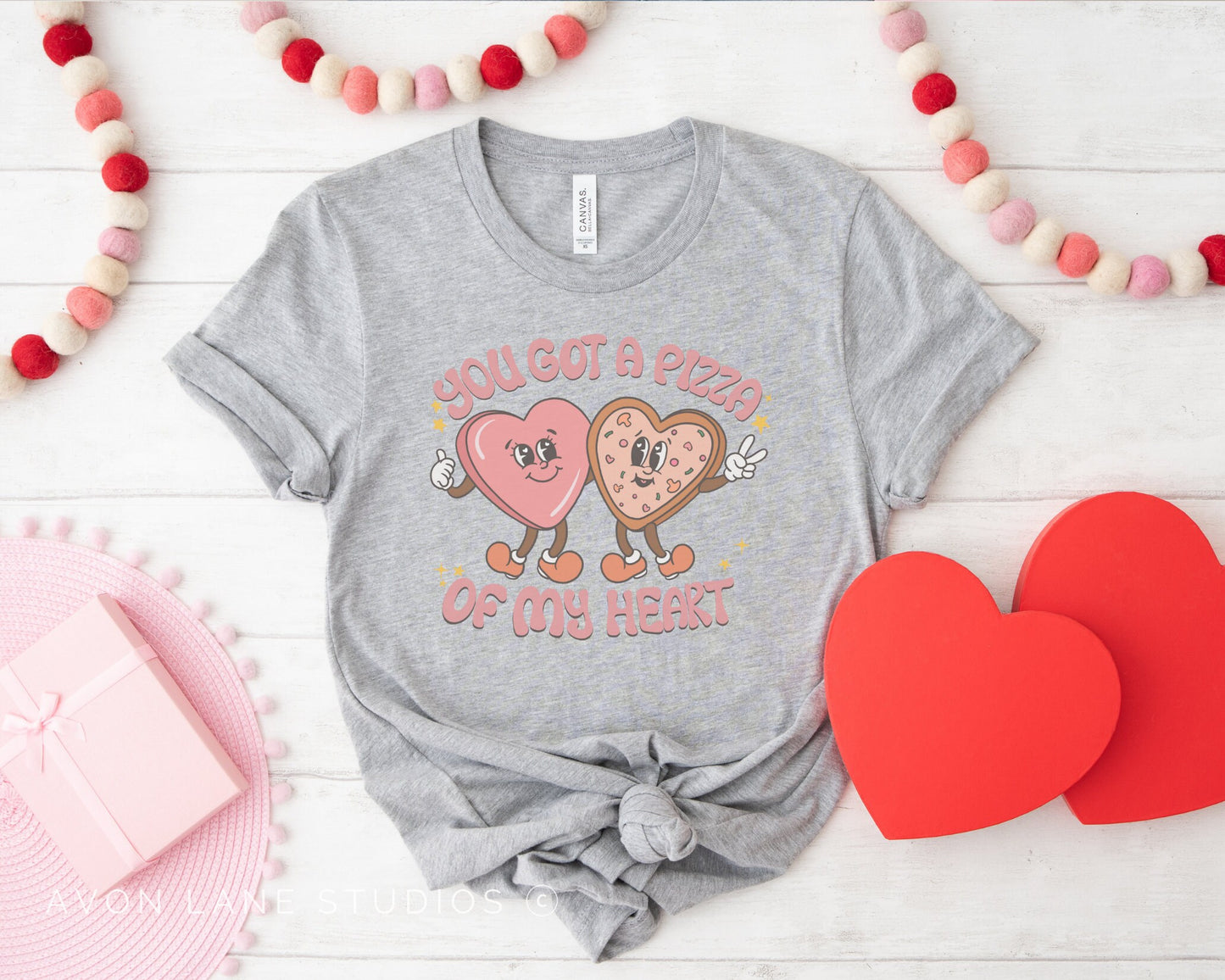 You've Got a Pizza My Heart DTF Transfers, Ready to Press, T-shirt Transfers, Heat Transfer, Valentine’s Day Direct to Film