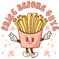 Retro Fries Before Guys Valentine’s Day DTF Transfers, Ready to Press, T-shirt Transfers, Heat Transfer, Valentine’ Day Direct to Film