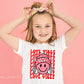 Love Vibes Smiley Face, Groovy Valentine DTF, Ready to Press, Heat Transfer, Valentine’s Day Direct to Film, Retro Smiley Face