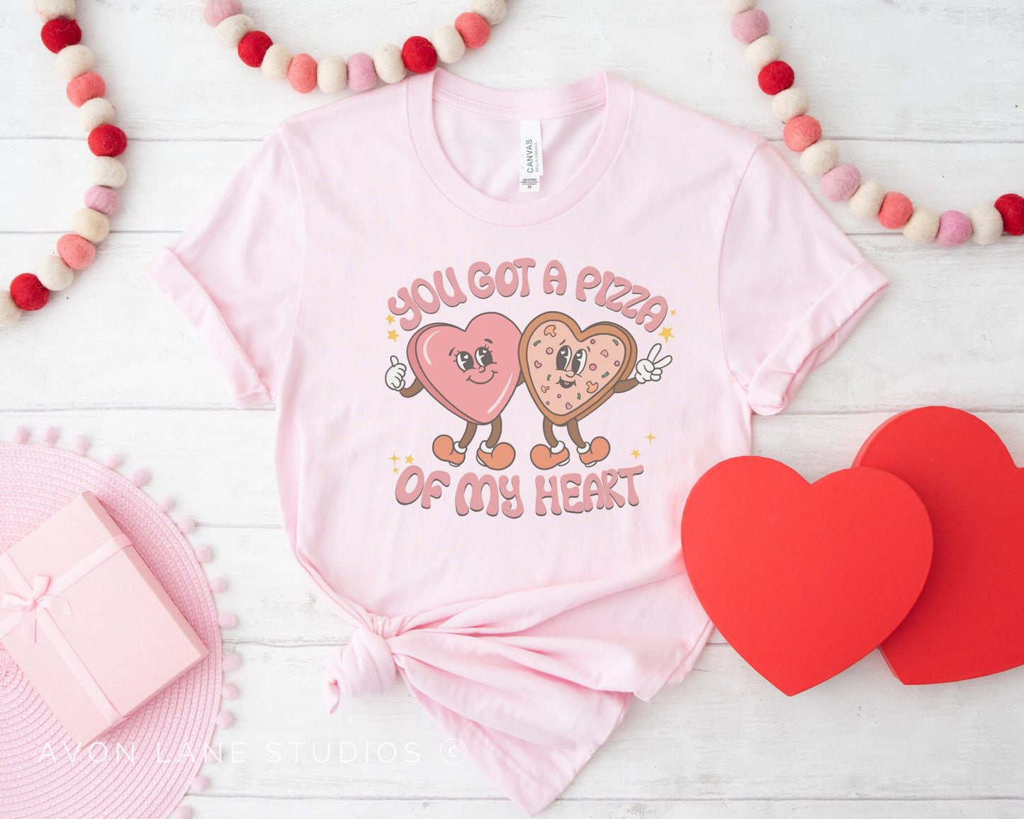 You've Got a Pizza My Heart DTF Transfers, Ready to Press, T-shirt Transfers, Heat Transfer, Valentine’s Day Direct to Film